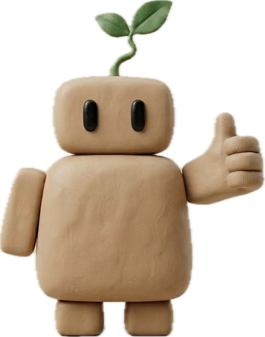 Robot Dar Mawqiy qui valide avec le pouce